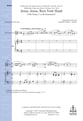 Jesus, Jesus, Rest Your Head SAB choral sheet music cover
